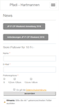 Mobile Screenshot of pfadihartmannen.com